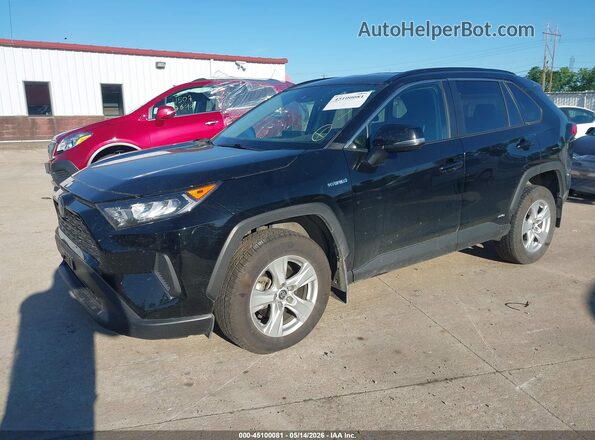 2T3MWRFV6KW014264 2019 TOYOTA RAV4 HYBRID Black Przód lewy