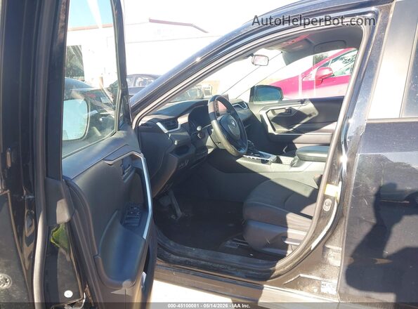 2T3MWRFV6KW014264 2019 TOYOTA RAV4 HYBRID Black Widok wnętrza z przodu