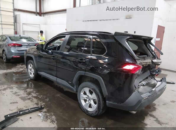 2T3MWRFV6KW038631 2019 TOYOTA RAV4 HYBRID Black Rear left