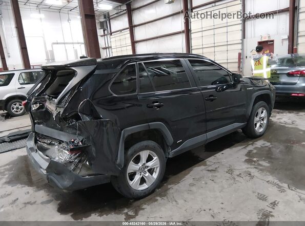 2T3MWRFV6KW038631 2019 TOYOTA RAV4 HYBRID Black Rear right