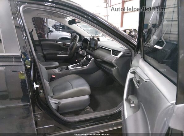 2T3MWRFV6KW038631 2019 TOYOTA RAV4 HYBRID Black Front interior view