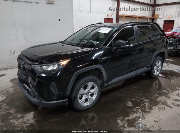 2T3MWRFV6KW038631 2019 TOYOTA RAV4 HYBRID Black Front left
