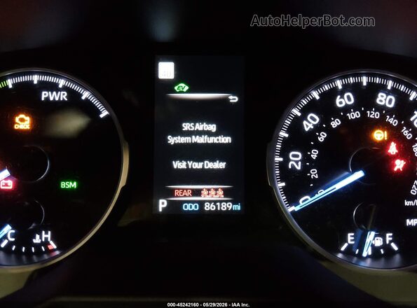 2T3MWRFV6KW038631 2019 TOYOTA RAV4 HYBRID Black 