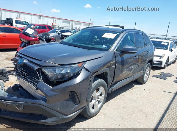 2T3MWRFV7LW080405 2020 TOYOTA RAV4 HYBRID Gray Front left