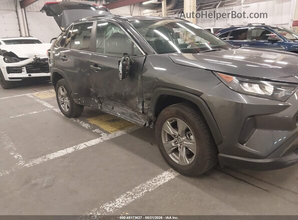 2T3MWRFV8NW131252 2022 TOYOTA RAV4 HYBRID Gray წინა ხედი