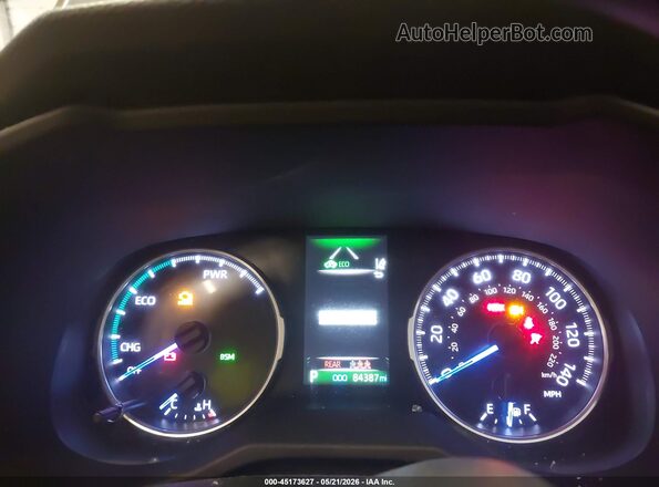 2T3MWRFV8NW131252 2022 TOYOTA RAV4 HYBRID Gray უკანა სავარძლების ხედი