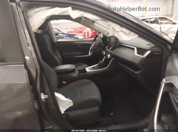 2T3MWRFV8NW131252 2022 TOYOTA RAV4 HYBRID Gray წინა სალონის ხედი