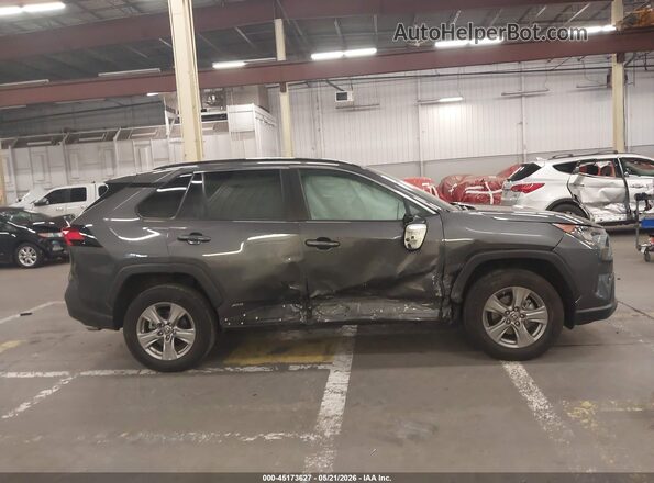 2T3MWRFV8NW131252 2022 TOYOTA RAV4 HYBRID Gray სალონის 360-გრადუსიანი ხედი