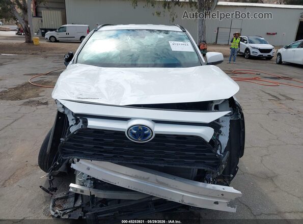 2T3MWRFVXRW223095 2024 TOYOTA RAV4 HYBRID White Instrument cluster view