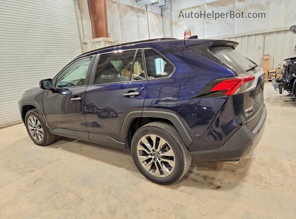 2T3N1RFV0KW077119 2019 TOYOTA RAV4 Синий Задняя левая четверть