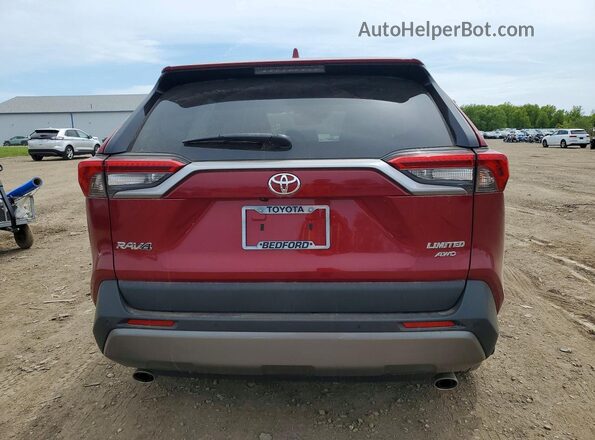 2T3N1RFV4LC136367 2020 TOYOTA RAV4 Red Հետևի տեսք