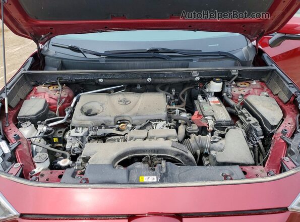 2T3N1RFV4LC136367 2020 TOYOTA RAV4 Red Շարժիչի բաժամունքի տեսք