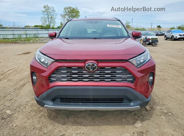 2T3N1RFV4LC136367 2020 TOYOTA RAV4 Red Դիմացի տեսք
