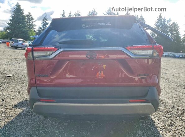 2T3N1RFV5SW537942 2025 TOYOTA RAV4 Red Vista trasera