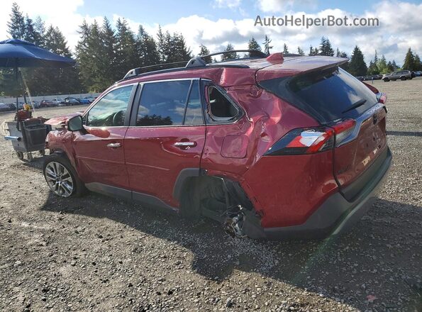 2T3N1RFV5SW537942 2025 TOYOTA RAV4 Red Trasero izquierdo