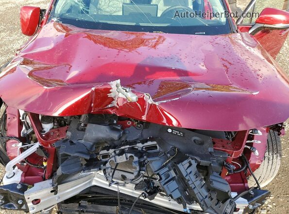 2T3N1RFV5SW537942 2025 TOYOTA RAV4 Red Vista del compartimento del motor