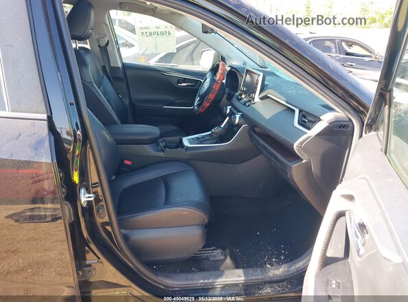 2T3N1RFVXKW050641 2019 TOYOTA LIMITED Black Widok wnętrza z przodu