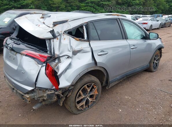 2T3NFREV3HW405063 2017 TOYOTA RAV4 Silver Rear right
