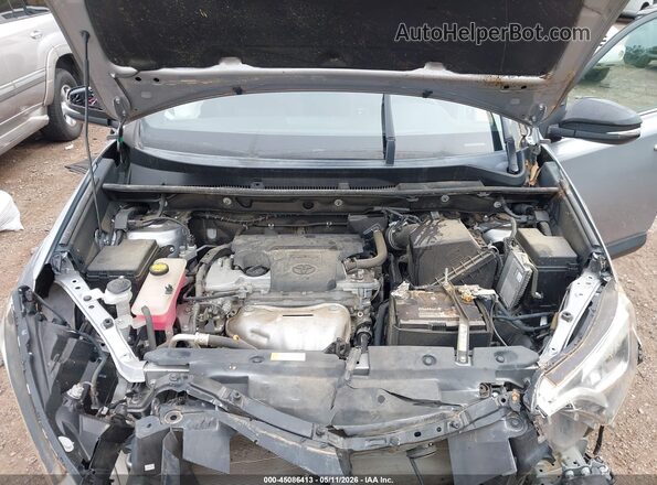 2T3NFREV3HW405063 2017 TOYOTA RAV4 Silver Rear view