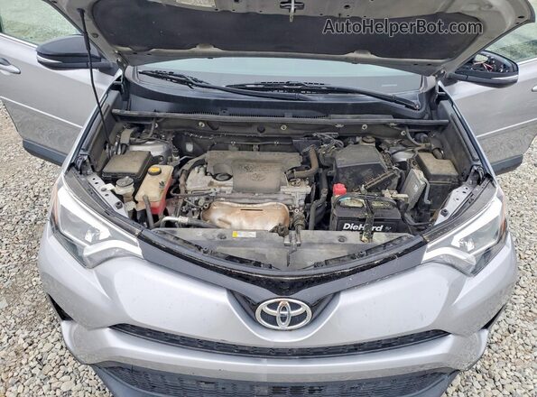 2T3NFREVXGW261669 2016 TOYOTA RAV4 Silver Engine compartment view