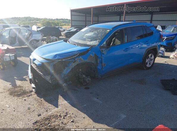 2T3P1RFV0KW052178 2019 TOYOTA LE Blue Przód lewy