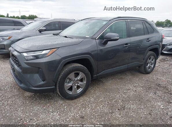 2T3P1RFV0NW257049 2022 TOYOTA RAV4 Gray Առջևի ձախ երեք քառորդ տեսարան