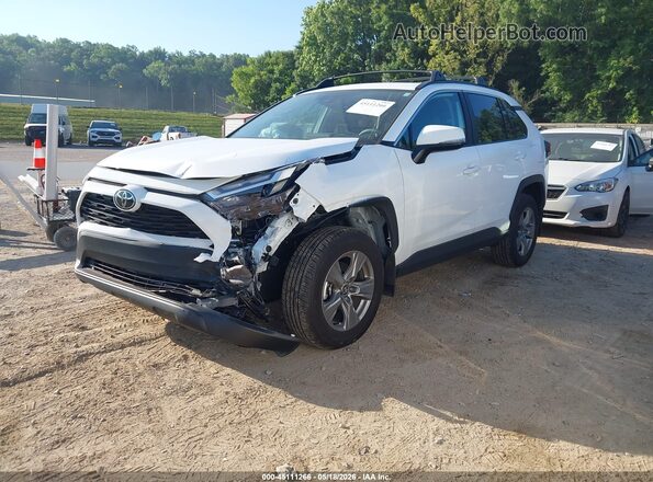 2T3P1RFV0SC562032 2025 TOYOTA RAV4 White Առջևի ձախ երեք քառորդ տեսարան