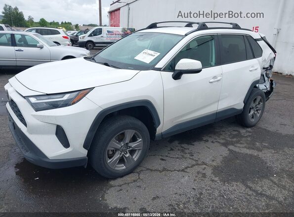 2T3P1RFV1PC387667 2023 TOYOTA RAV4 White წინა მარცხენა ხედი სამი მეოთხედიდან