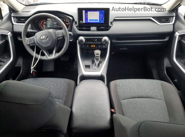 2T3P1RFV1SC531372 2025 TOYOTA RAV4 Charcoal Առջևի վահանակի տեսք