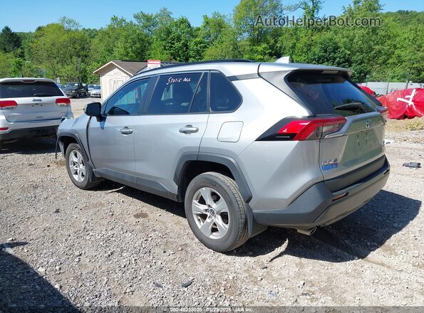 2T3P1RFV2MW153337 2021 TOYOTA RAV4 Silver უკანა მარცხენა