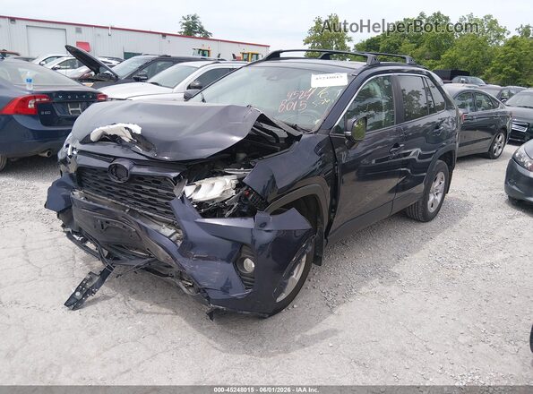 2T3P1RFV3LC111176 2020 TOYOTA RAV4 Blue Vista tres cuartos delantera izquierda