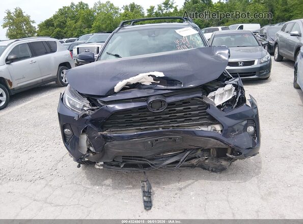 2T3P1RFV3LC111176 2020 TOYOTA RAV4 Blue Vista del cuadro de instrumentos