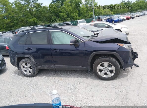 2T3P1RFV3LC111176 2020 TOYOTA RAV4 Blue Vista interior trasera