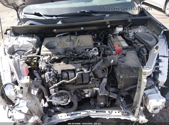 2T3P1RFV3NC274686 2022 TOYOTA RAV4 Silver Հետևի տեսք