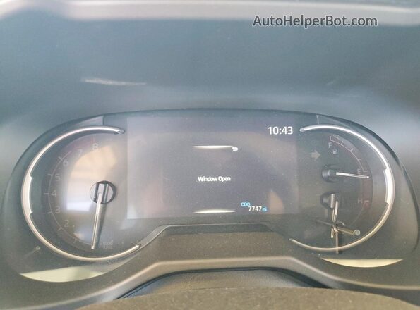 2T3P1RFV3RC480807 2024 TOYOTA RAV4 White Вид щитка приладів