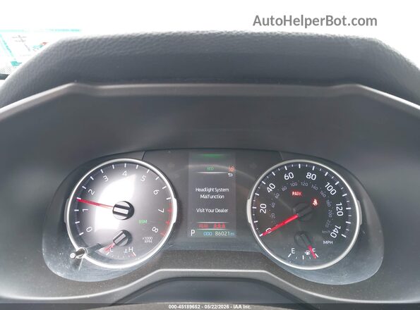 2T3P1RFV4KW038638 2019 TOYOTA RAV4 Gray უკანა სავარძლების ხედი