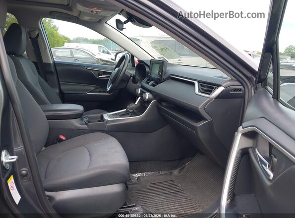 2T3P1RFV4KW038638 2019 TOYOTA RAV4 Gray წინა სალონის ხედი