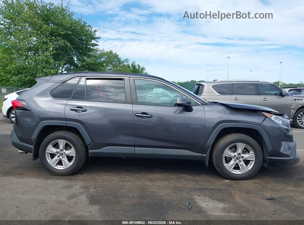 2T3P1RFV4KW038638 2019 TOYOTA RAV4 Gray უკანა სალონის ხედი