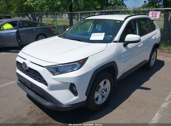 2T3P1RFV4LC135938 2020 TOYOTA RAV4 White Vista tres cuartos delantera izquierda