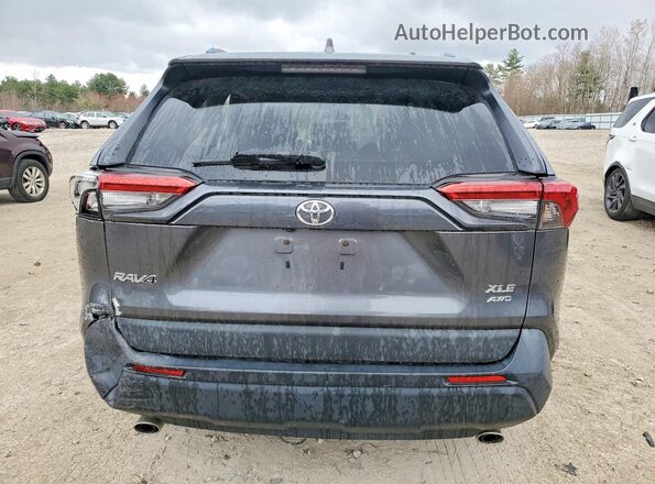 2T3P1RFV4MC190942 2021 TOYOTA RAV4 Gray უკანა ხედი