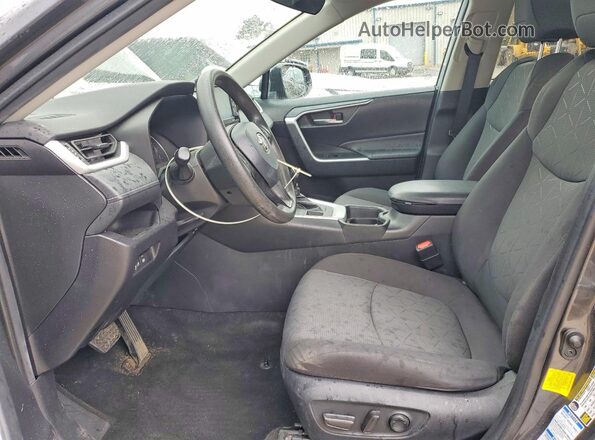 2T3P1RFV4MC190942 2021 TOYOTA RAV4 Gray წინა სალონის ხედი