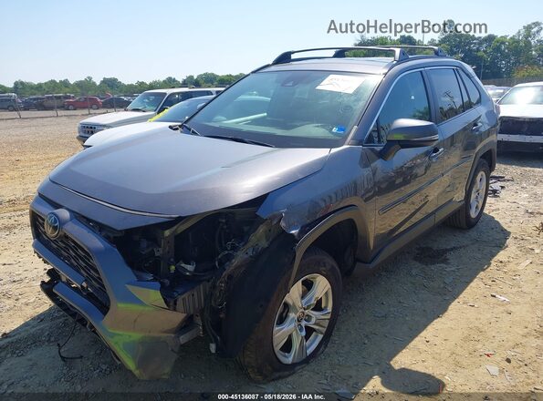 2T3P1RFV4MC250234 2021 TOYOTA RAV4 Gray Առջևի ձախ երեք քառորդ տեսարան