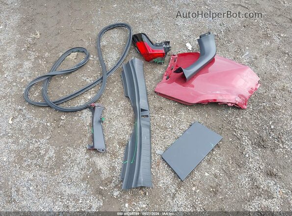 2T3P1RFV4RW441058 2024 TOYOTA RAV4 Red Widok zestawu wskaźników