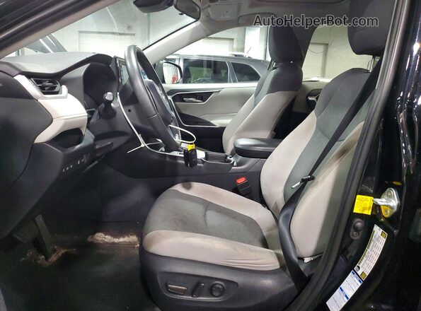 2T3P1RFV5KC028864 2019 TOYOTA LE Black Вид салону спереду