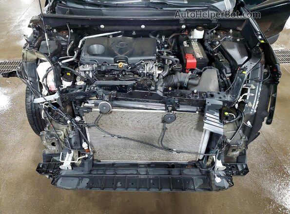 2T3P1RFV5KC028864 2019 TOYOTA LE Black Вид підкапотного простору
