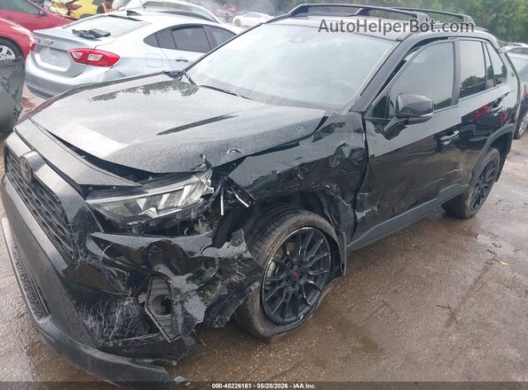 2T3P1RFV5KW049096 2019 TOYOTA RAV4 Black წინა ხედი