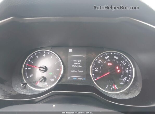 2T3P1RFV5KW049096 2019 TOYOTA RAV4 Black უკანა სავარძლების ხედი