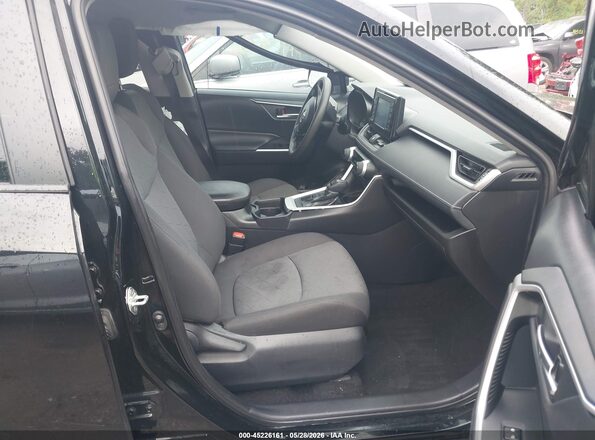 2T3P1RFV5KW049096 2019 TOYOTA RAV4 Black წინა სალონის ხედი