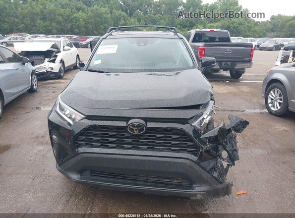 2T3P1RFV5KW049096 2019 TOYOTA RAV4 Black ხელსაწყოთა პანელის ხედი
