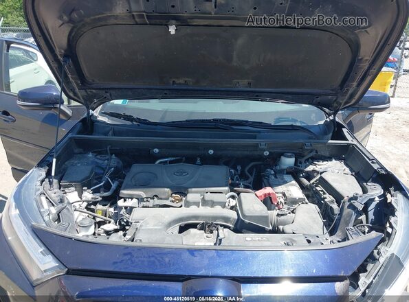 2T3P1RFV5NW281010 2022 TOYOTA RAV4 Blue Հետևի տեսք
